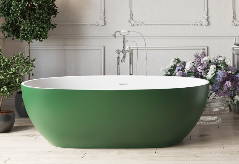 Aquatica Corelia Moss Green Wht Freestanding Solid Surface Bathtub 02 (web) — копия (2)